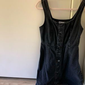 Urban outfitters denim button dress